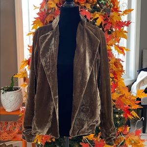 Velvet Brown Size Medium Blazer